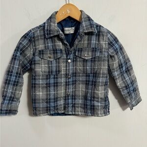 Sovereign Code Los Angeles kids light jacket Size 3T plaid / so cute!